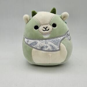 Squishmallows Palmer The Goat Stuffed Animal Plush Toy